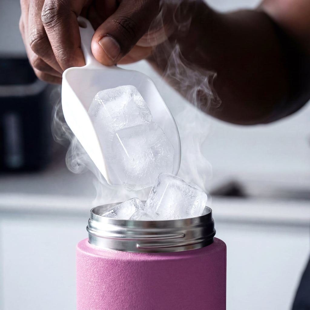 SHUKLAM Insulated Water Bottle 19.6OZ Purple PinK