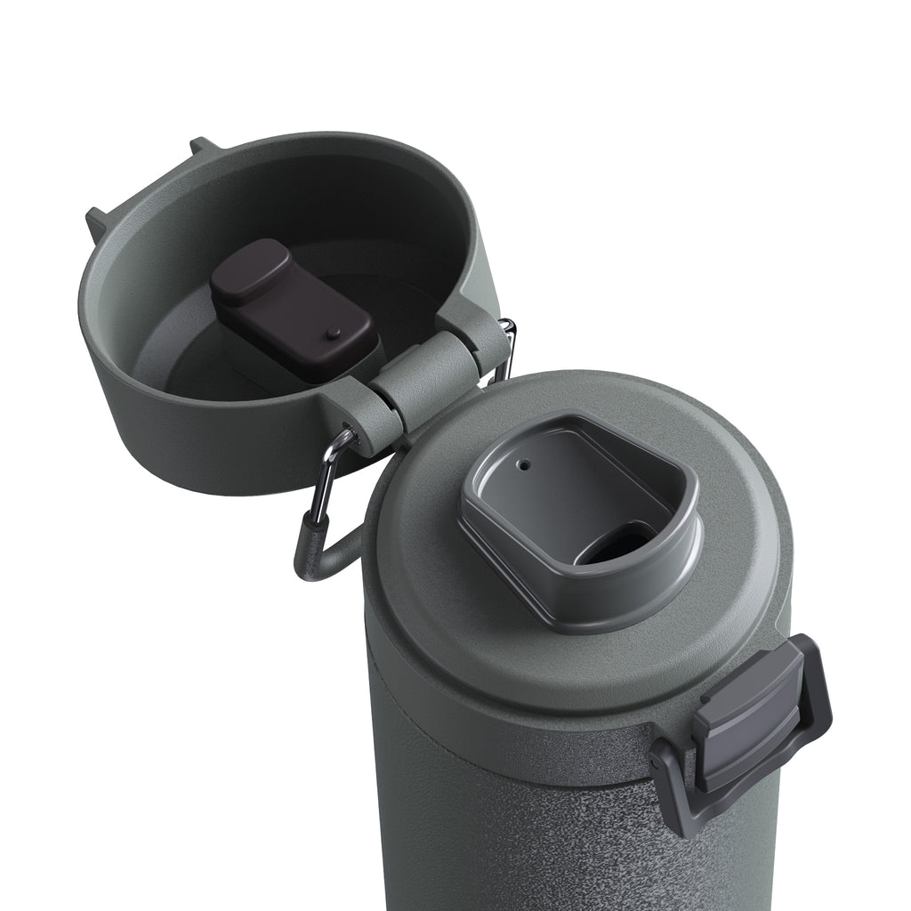 SHUKLAM Insulated Water Bottle 19.6OZ Grey Green