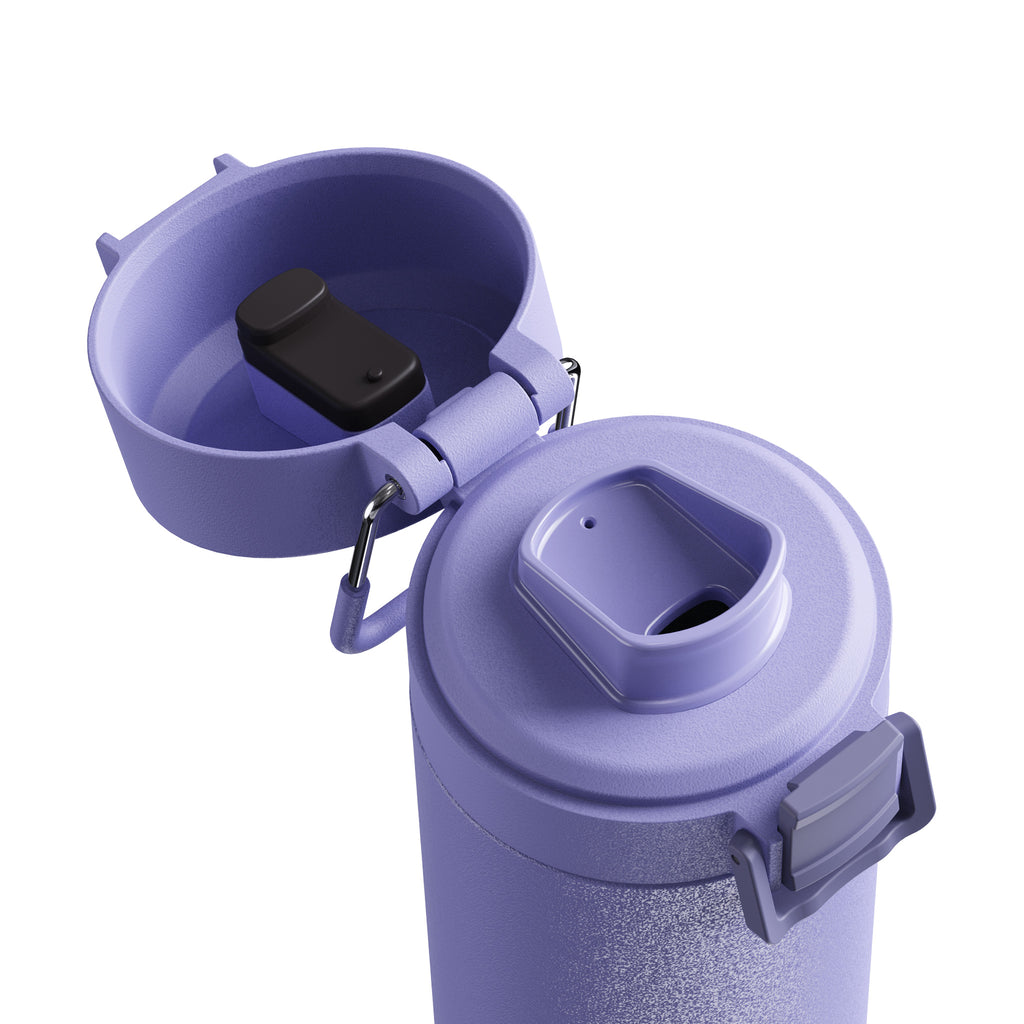 SHUKLAM Insulated Water Bottle 19.6OZ Purple Blue