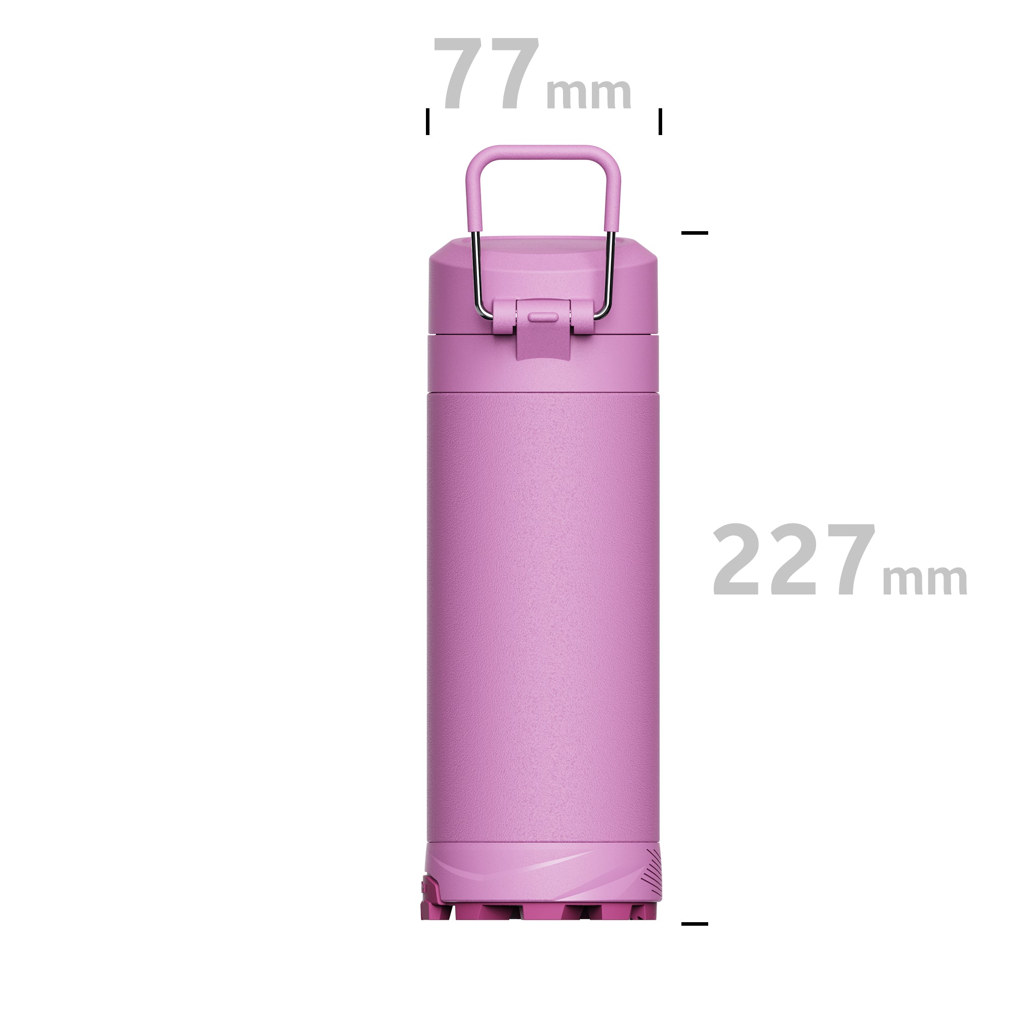 SHUKLAM Insulated Water Bottle 19.6OZ Purple PinK
