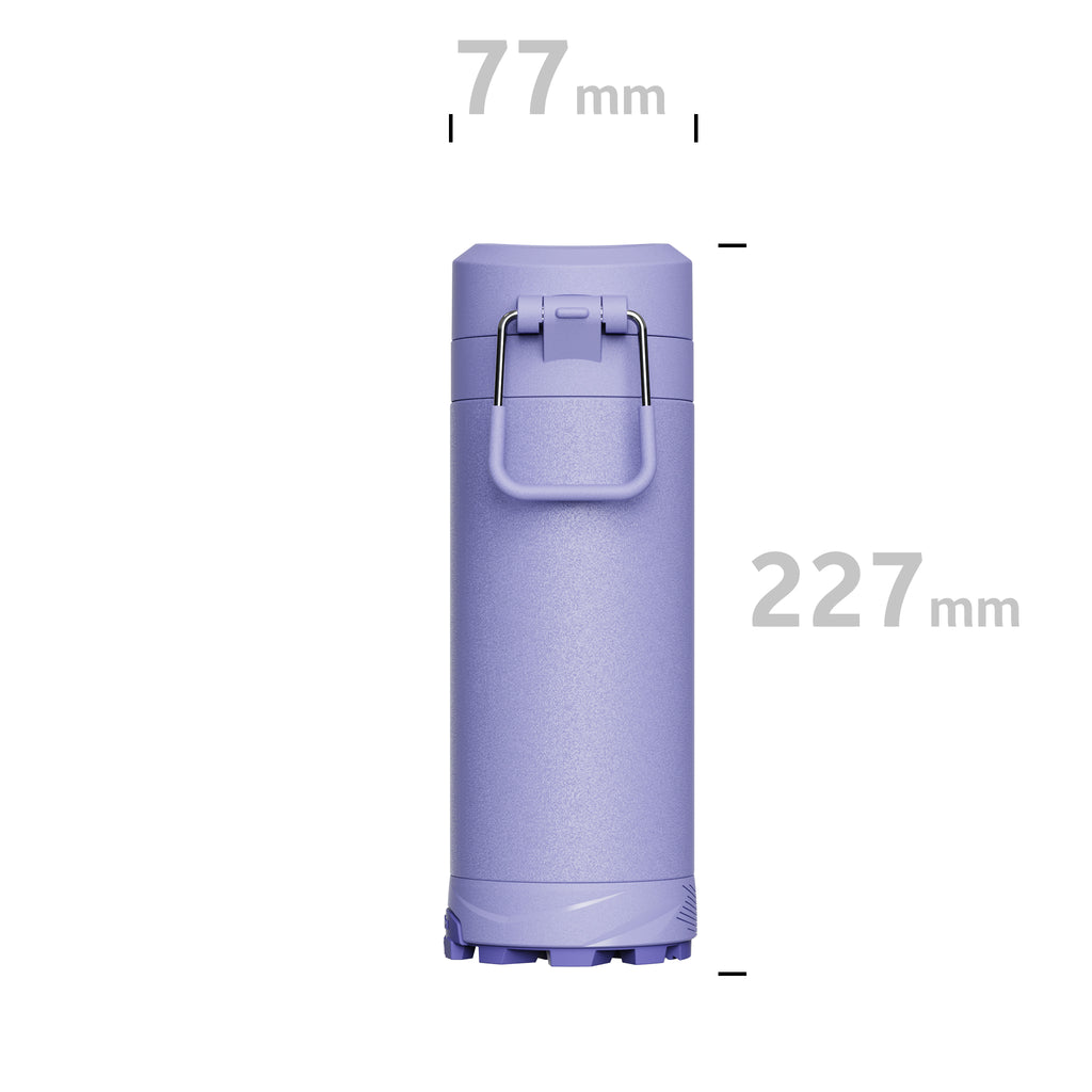 SHUKLAM Insulated Water Bottle 19.6OZ Purple Blue