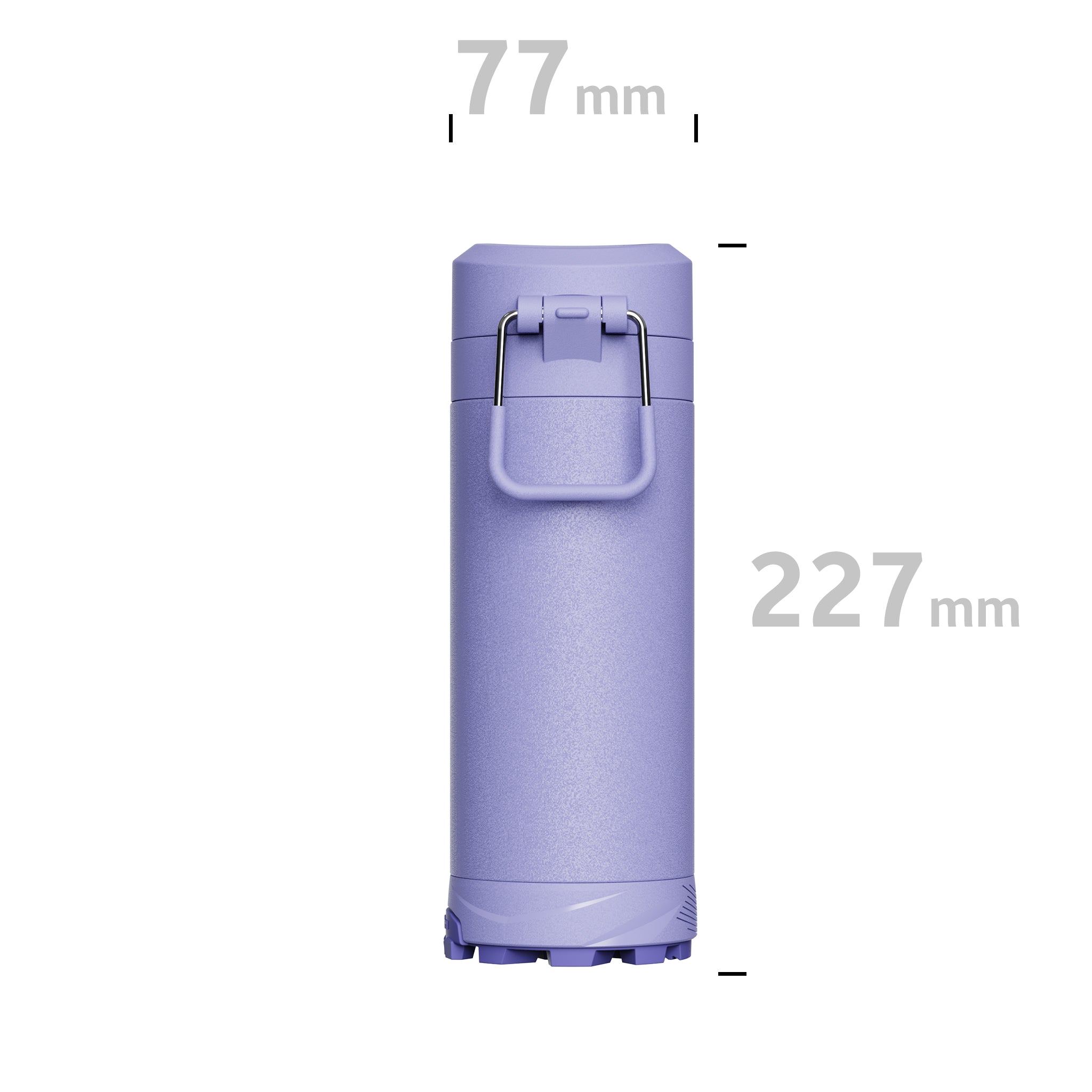 SHUKLAM Insulated Water Bottle 19.6OZ Purple Blue
