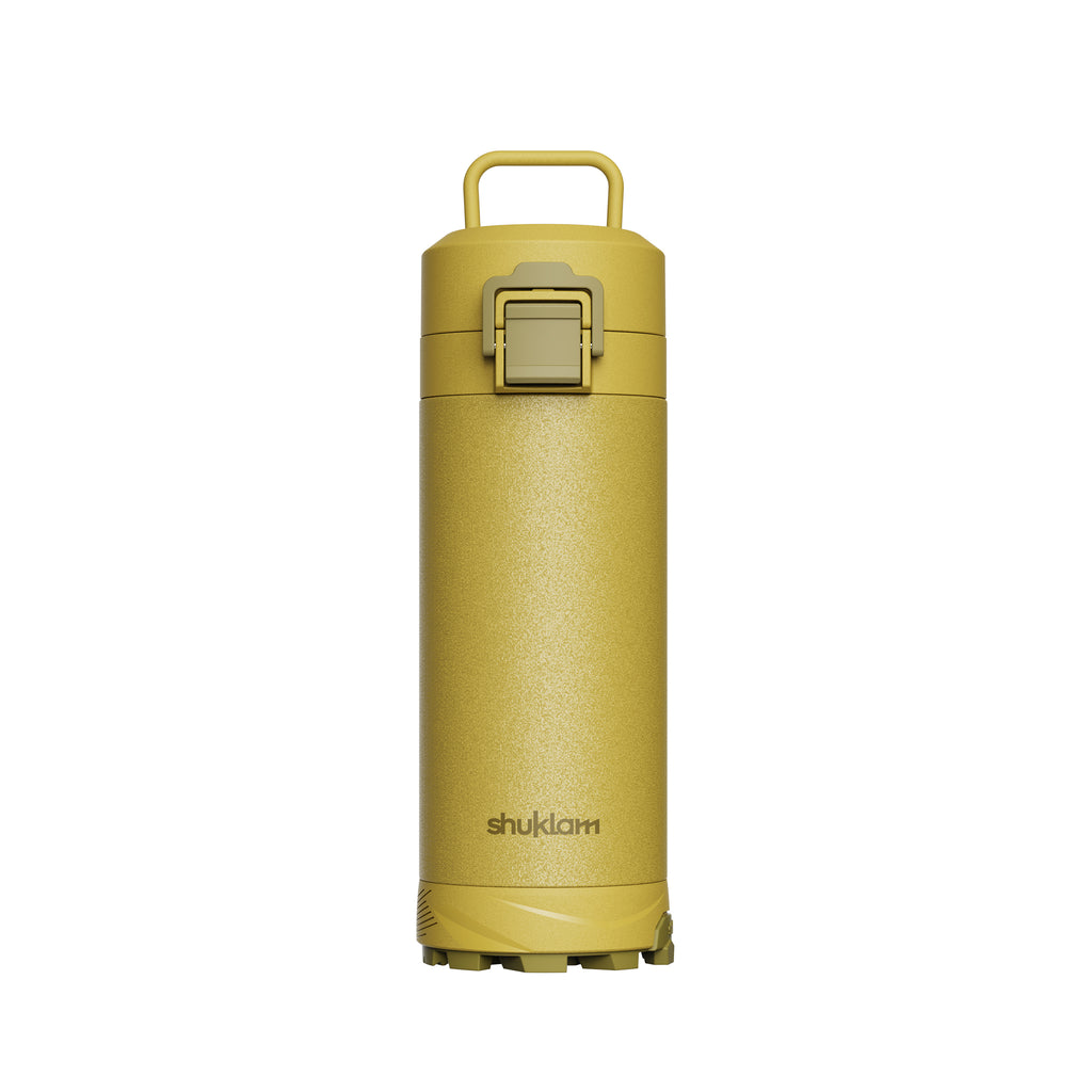 SHUKLAM Insulated Water Bottle 19.6OZ Yellow
